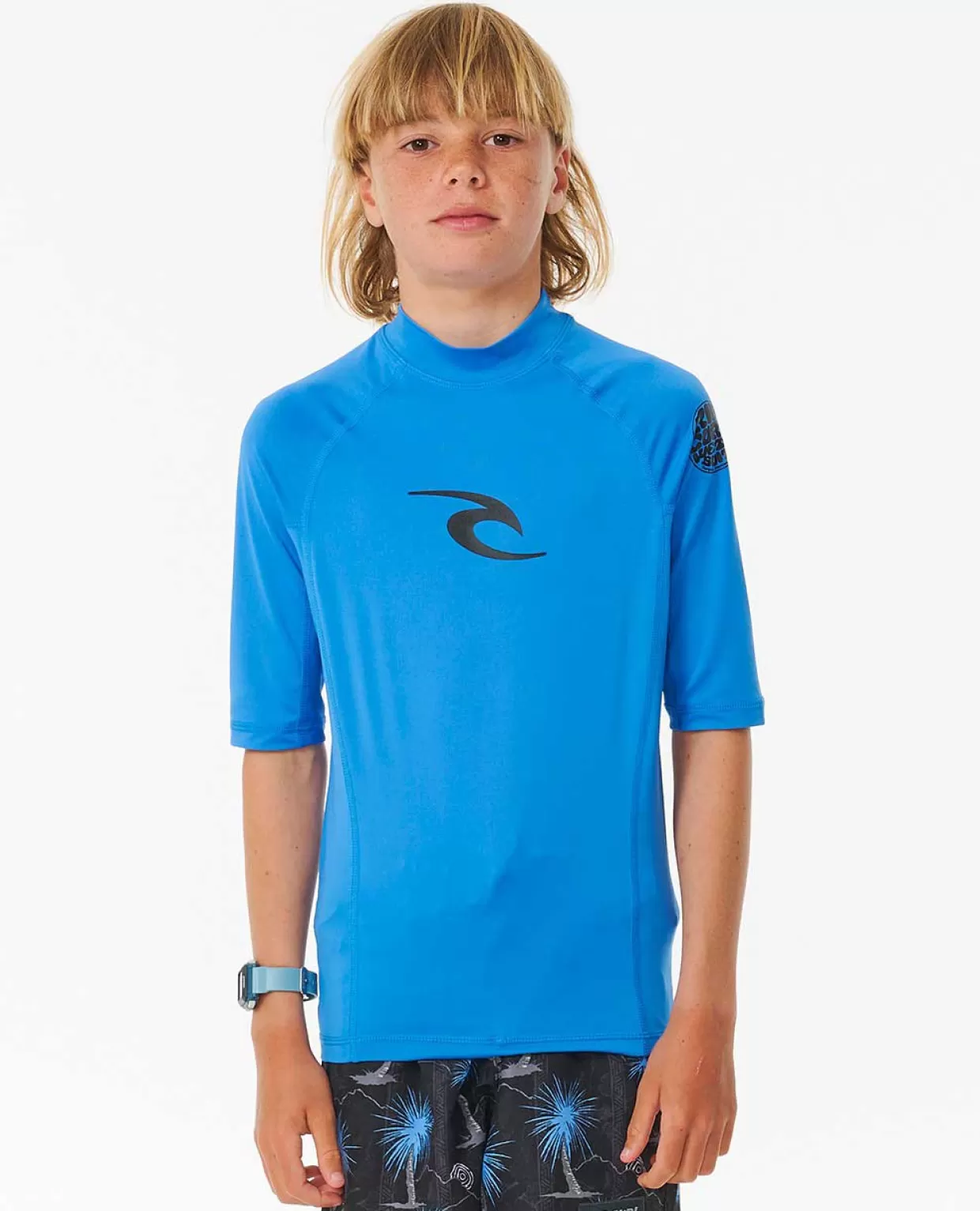 Discount Brand Wave UPF Short Sleeve Rash Vest Boy Kids/BOY Rash Vests & Jackets