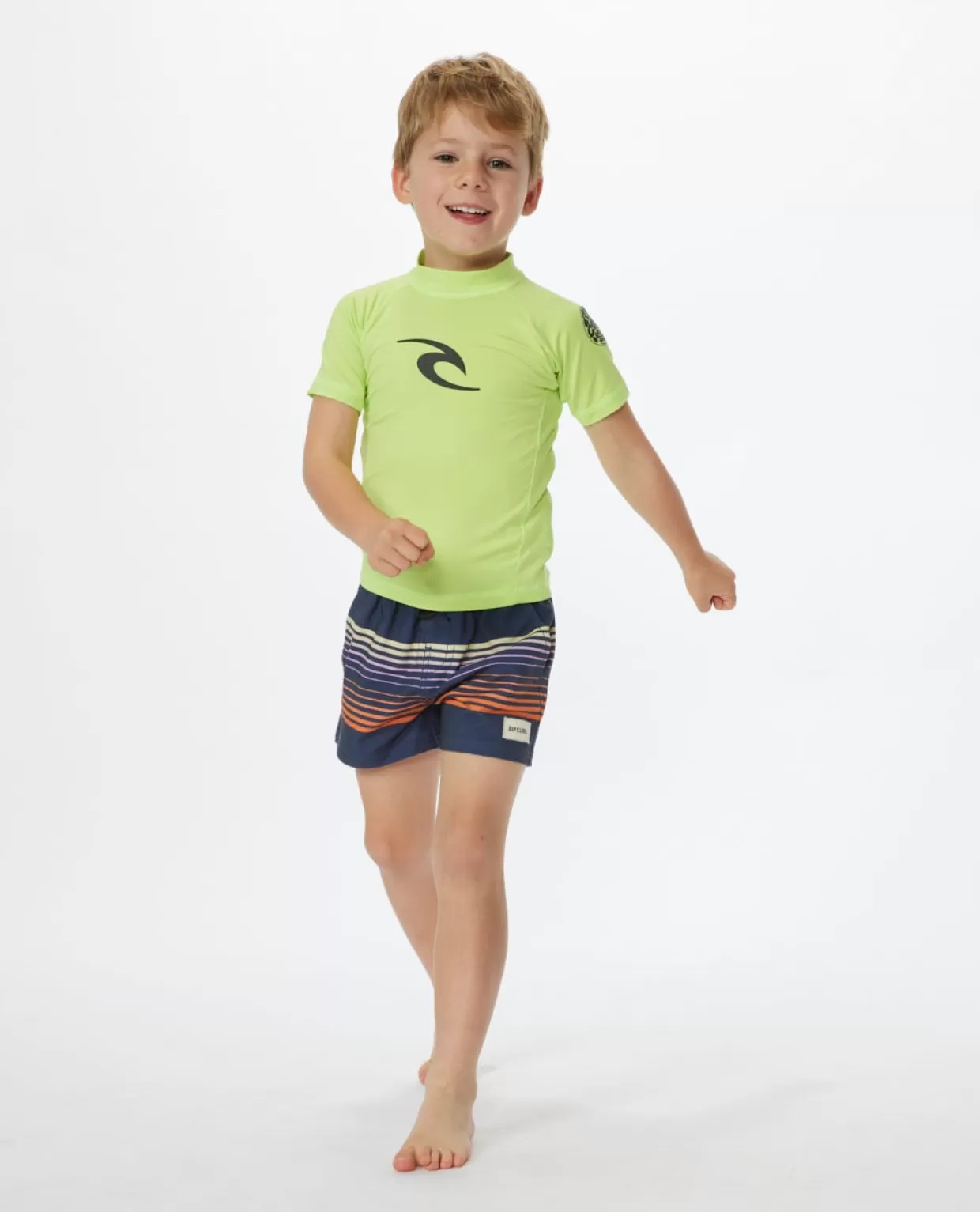 Clearance Brand Wave UPF Short Sleeve Rash Vest Boy Kids/BOY Rash Vests & Jackets