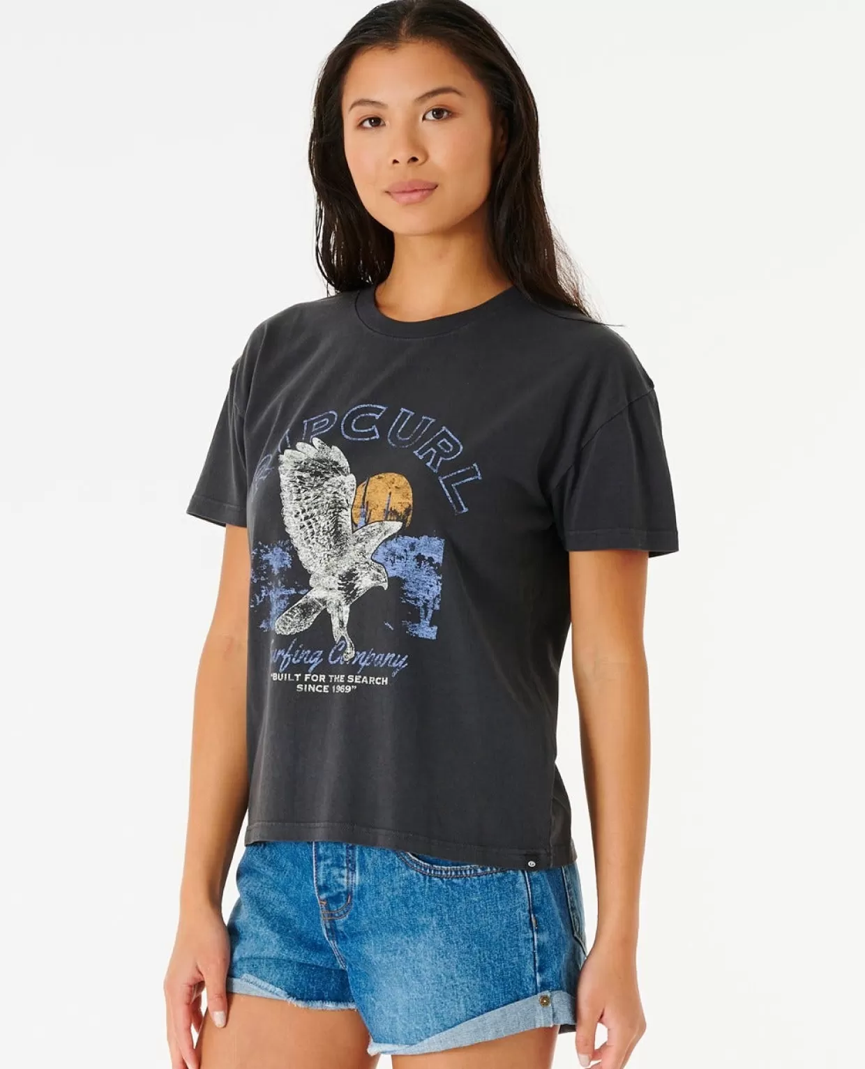 Clearance Built For The Search Relaxed Short Sleeve Tee Women Tees & Tanks