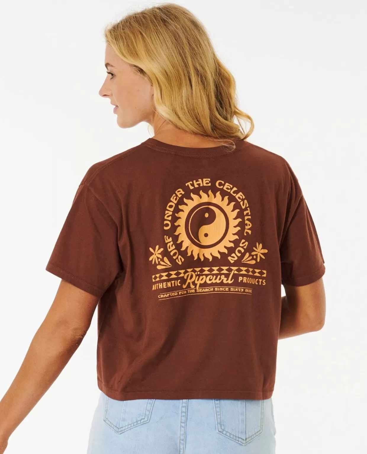Hot Celestial Sun Heritage Short Sleeve Tee Women Tees & Tanks
