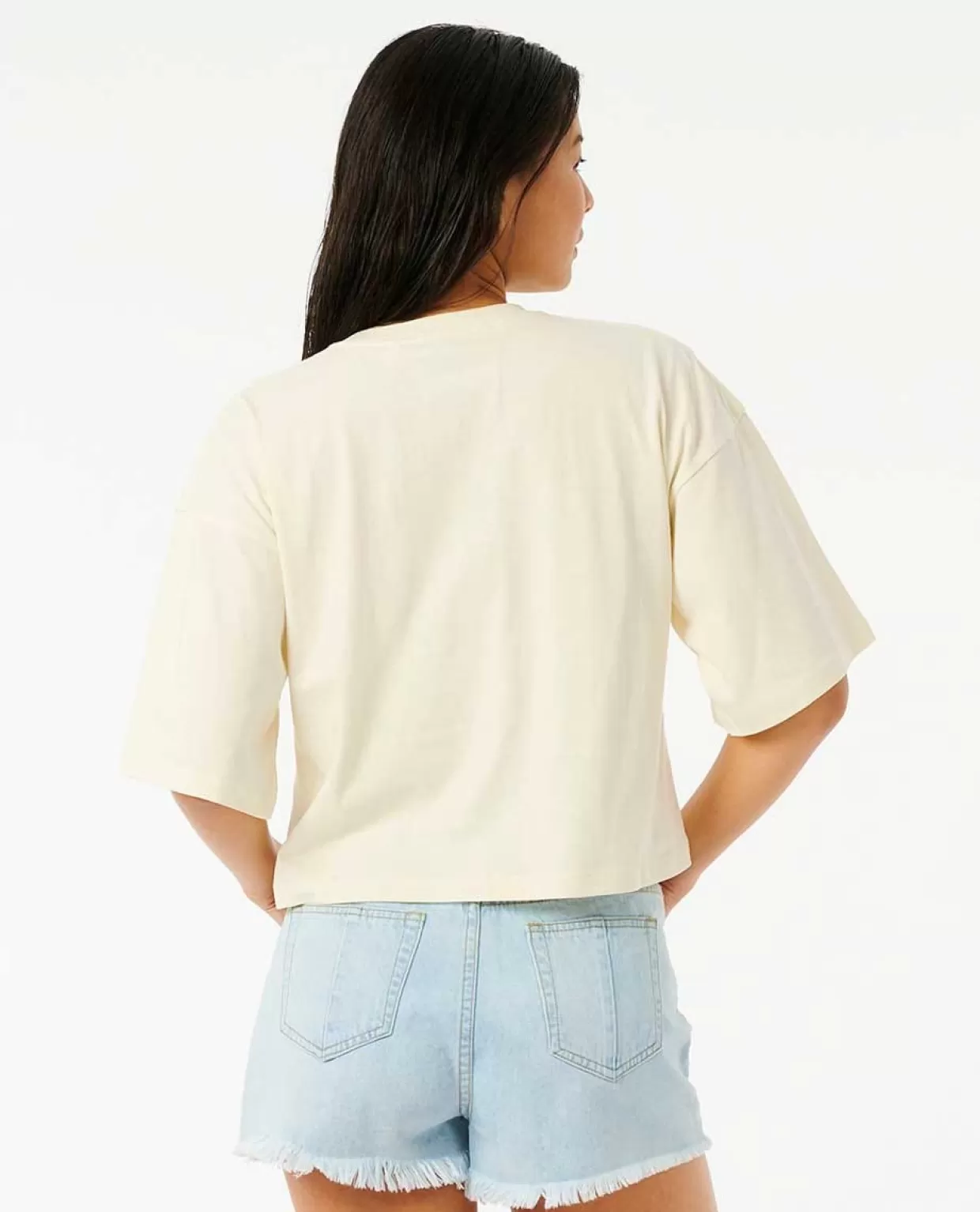 New Eventide Heritage Crop Tee Women Tees & Tanks