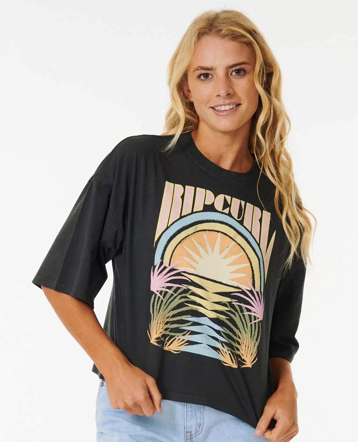 Shop Glow Heritage Crop Short Sleeve Tee Women Tees & Tanks