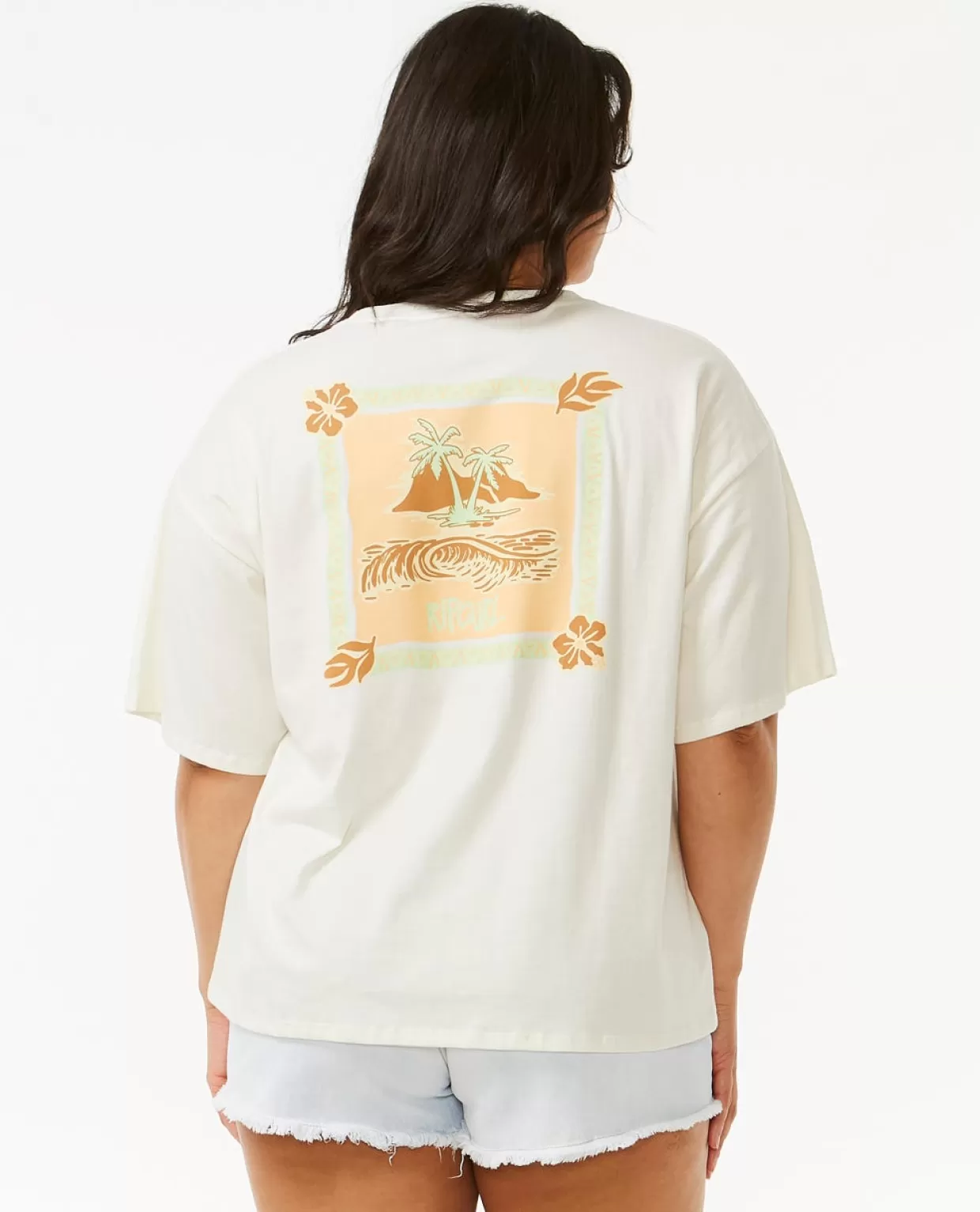 Outlet Island Heritage Short Sleeve Tee Women Tees & Tanks