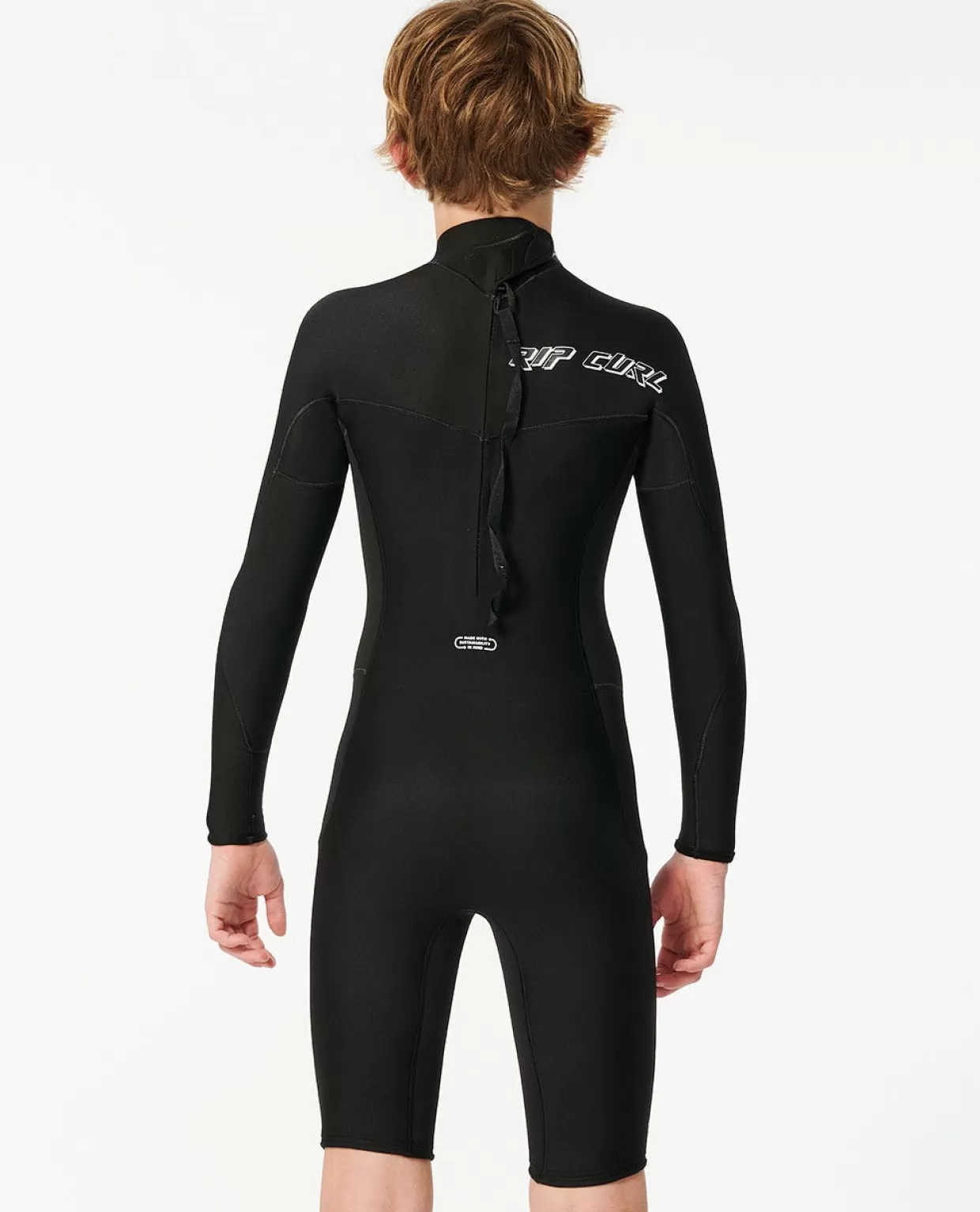Sale Junior Dawn Patrol 2/2 Back Zip Long Sleeve Wetsuit Kids/BOY Springsuits