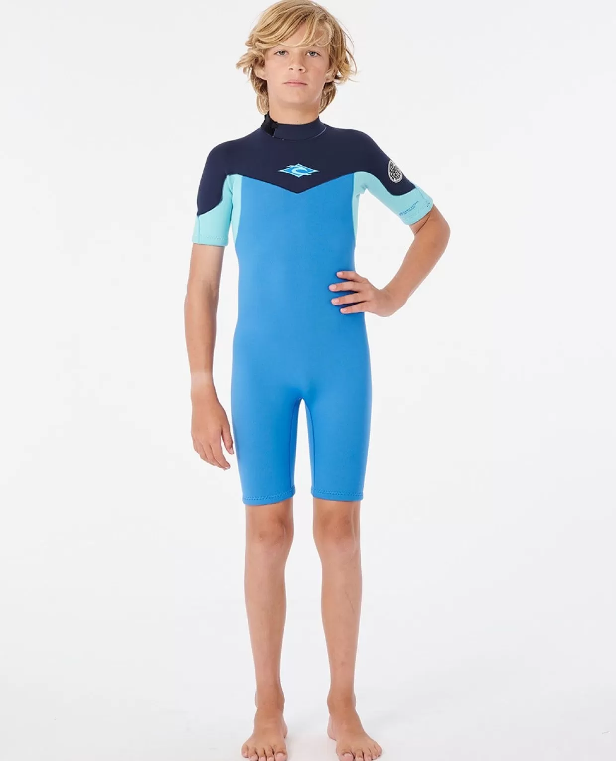 Fashion Junior Dawn Patrol 2/2 Back Zip Short Sleeve Wetsuit Kids/BOY Springsuits