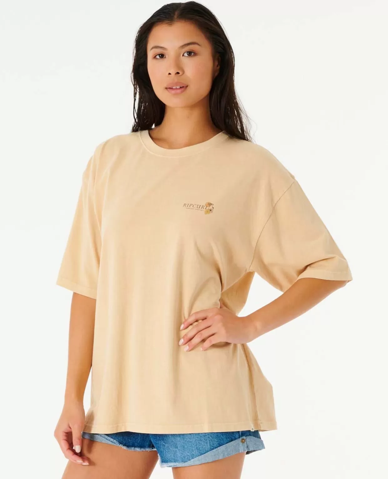 Clearance Oceans Together Heritage Mid Sleeve Tee Women Tees & Tanks