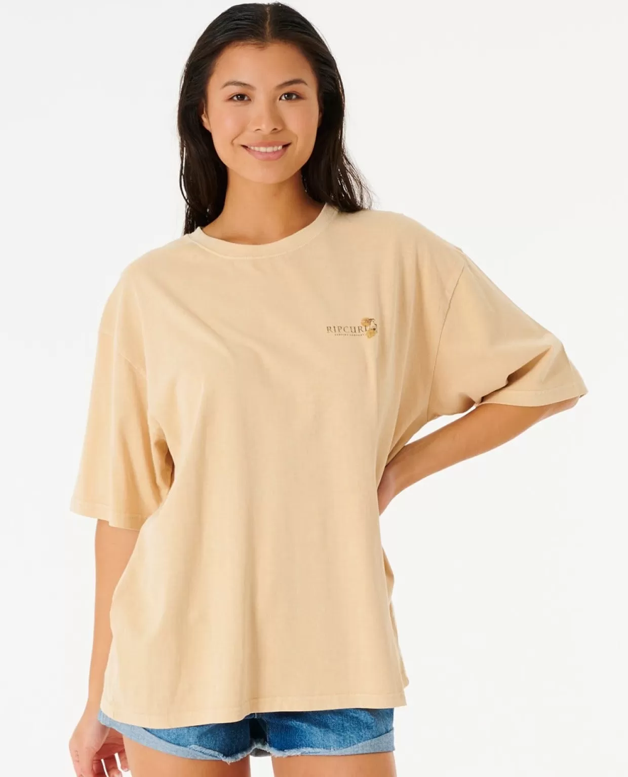 Clearance Oceans Together Heritage Mid Sleeve Tee Women Tees & Tanks