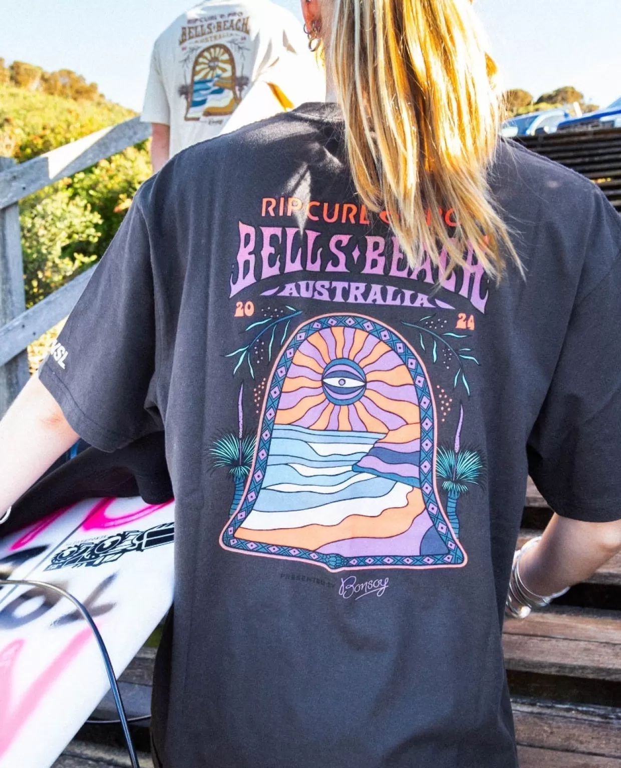 Clearance Pro Bells Beach 2024 Line Up Short Sleeve Tee Tees & Tanks