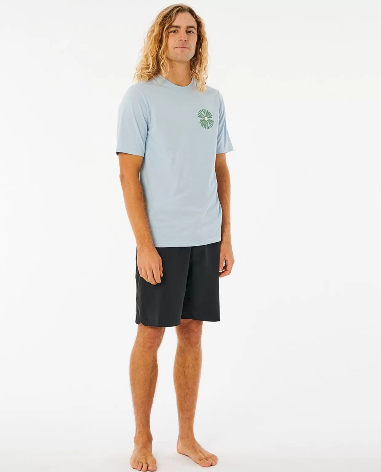 Store Salt Water Culture Psyche Circles Short Sleeve UV Tee Rash Vests | Salt Water Culture