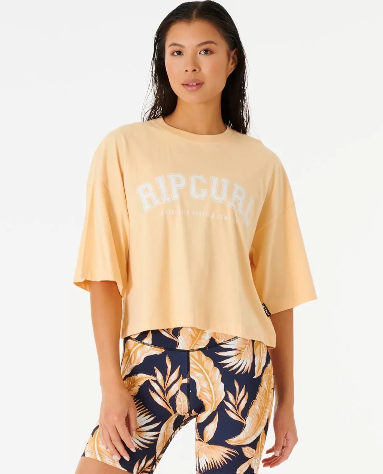 Fashion Seacell Crop Heritage Tee Women Tees & Tanks | Activewear