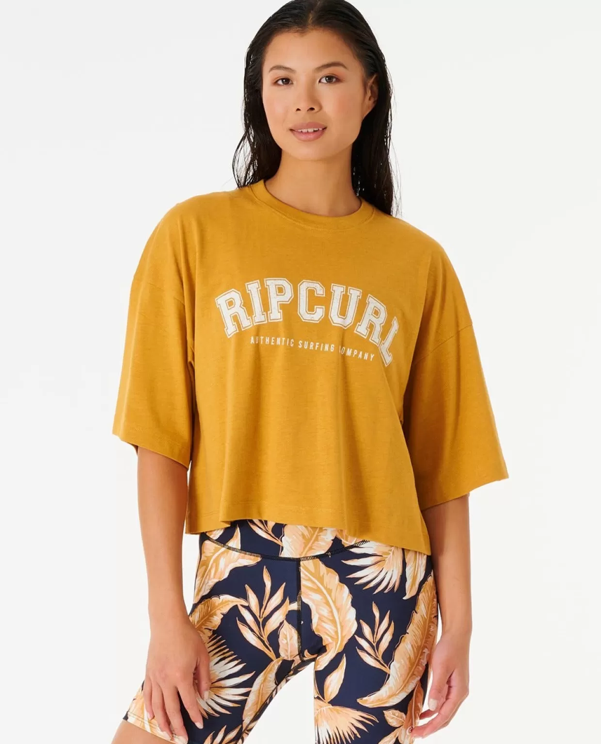 Fashion Seacell Crop Heritage Tee Women Tees & Tanks | Activewear