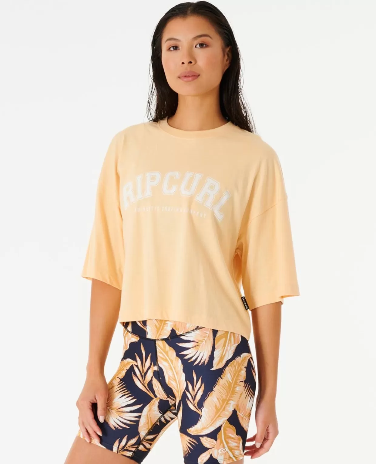 Fashion Seacell Crop Heritage Tee Women Tees & Tanks | Activewear