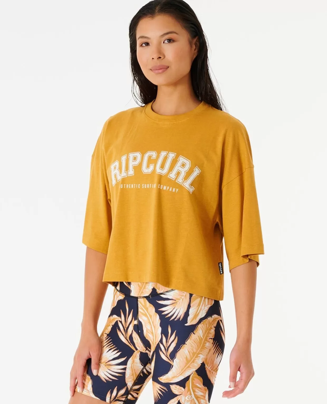 Fashion Seacell Crop Heritage Tee Women Tees & Tanks | Activewear