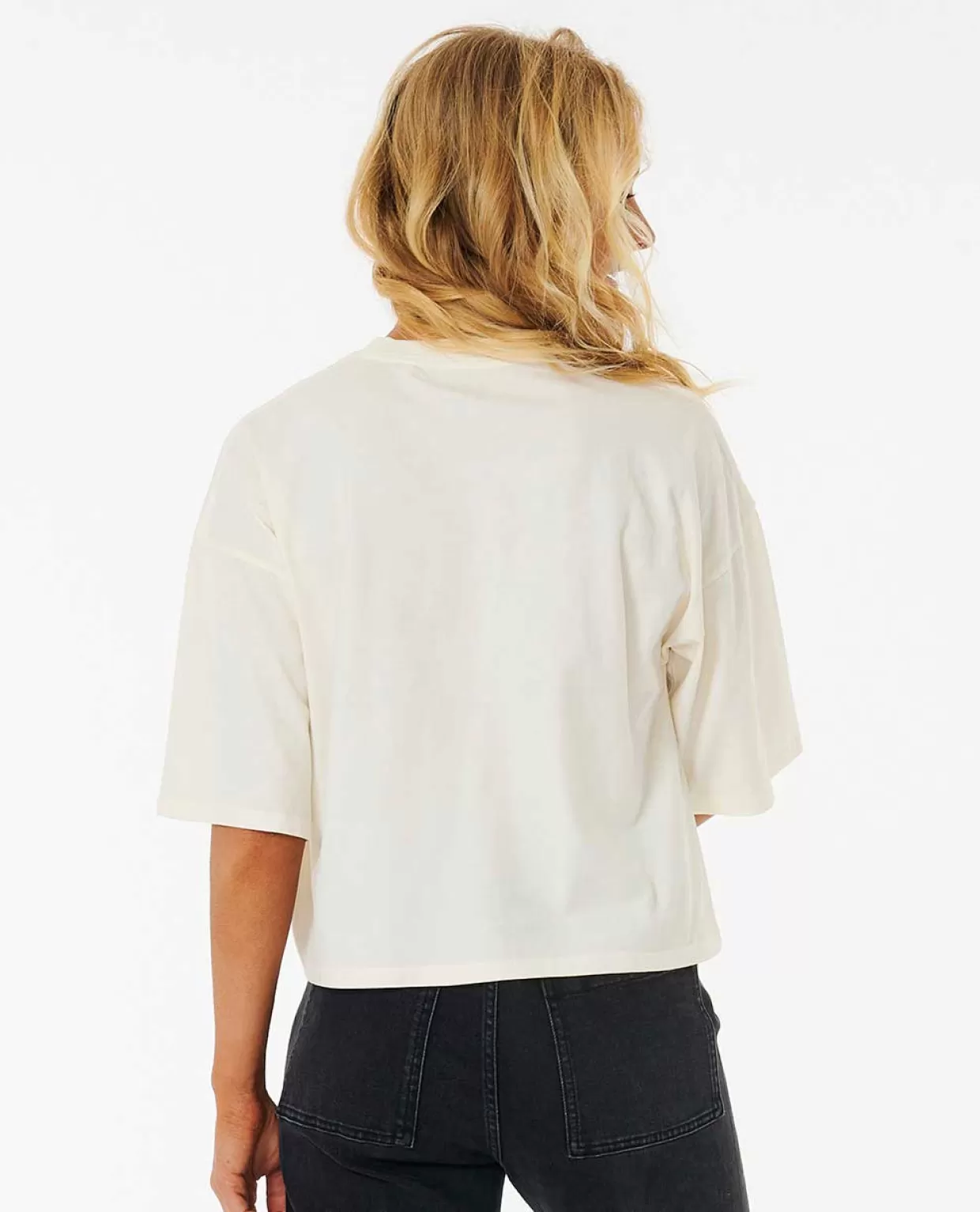 Fashion Shore Break Heritage Crop Short Sleeve Tee Women Tees & Tanks